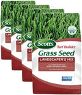 Scotts Turf Builder Grass Seed Landscaper's Mix - All Purpose Cool-Season Grass Seed for Northern Lawns, Covers up to 2,800 sq. ft., 7 lb. (Pack of 4) by Unknown