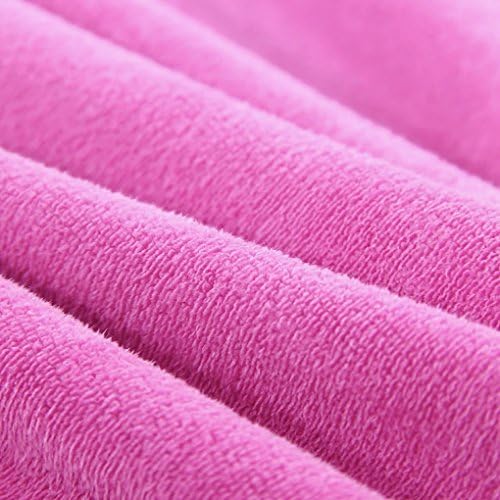 FakeFace Womens Bath Towel Dress Wrap Shower Spa Robe Hair Turban Cap Set - Image 5