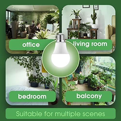 Grow Light Bulbs, 5000K Full Spectrum Grow Light, LED Grow Bulb - Image 6