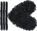 AIWOQI Rubber Bands Mini 2000pcs Rubber Band Black 0.5inch Small by AIWOQI