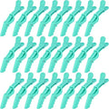 Ondder 24 Pack Alligator Hair Clips for Styling and Sectioning - Lake Blue Salon Pro Clips for Coloring, Cutting, Hair Styling Accessories for Women, Men, Girls, Teens by Ondder