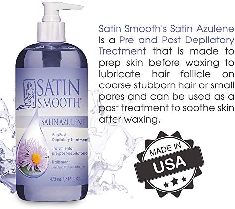 Satin Smooth Azulene Pre/Post Depilatory Treatment, 16 oz - Image 4