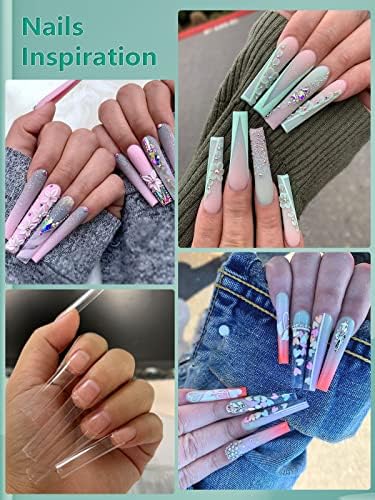 LIONVISON 3XL Square Nail Tips: Individual Size 3 4 5 6 Nail Tips - Image 7