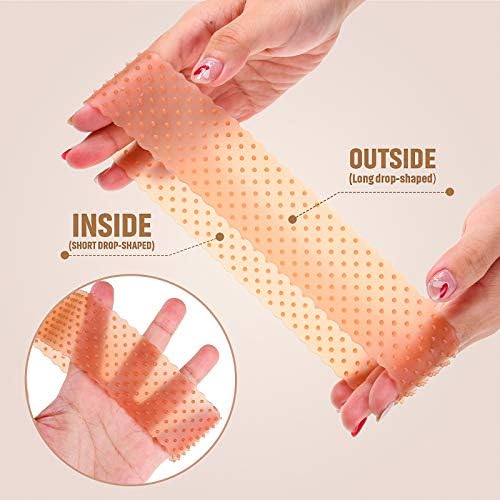 WILLBOND 2 Pcs Silicone Wig Grip Band, Dark Brown, M - Image 2