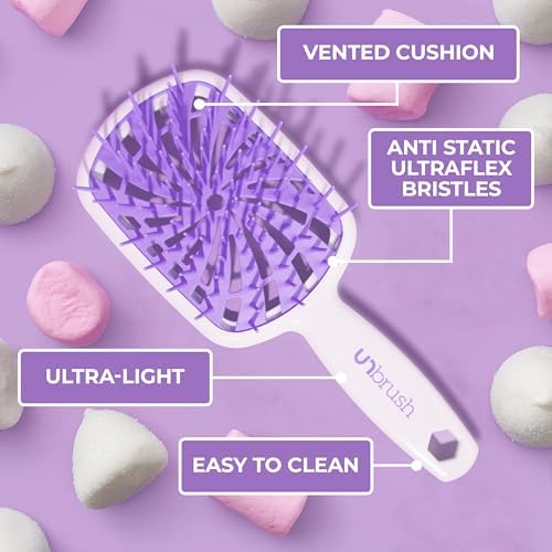 FHI Heat UNbrush Plus Ultra-Light Detangling Brush for Fine & Fragile Hair - Image 6