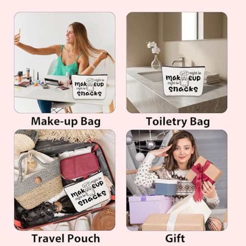 Friendship Gifts for Women, Bestie Makeup Bag Reusable Snack Bags - Image 5