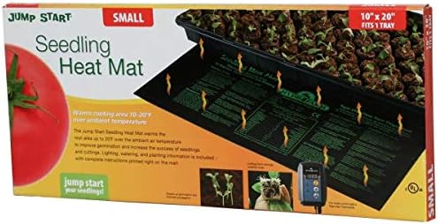 Hydrofarm Jump Start MT10006, 17 Watt UL Certified Seedling, 8.875"x19.5", Black - Image 4