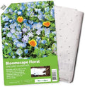 Seed Mat - Easy to Plant and Grow Garden Seeds - Creates Fragrant, Vibrant Flower Garden (BloomScape Floral Ground Cover Blend - 1 mat) by BloomingBulb