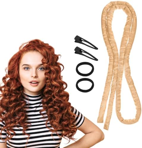 Heatless Curling Rod Headband, Heatless Hair Curler Overnight by Unknown