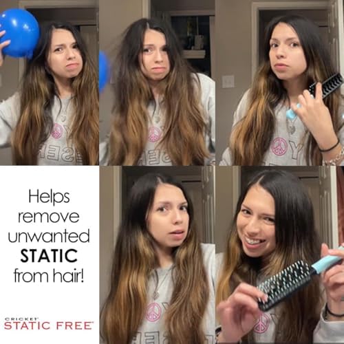 Cricket Static Free Fast Flo Vent Hair Brush - Quick Blow Drying, Easy Styling, and Tangle-Free Detangling for All Hair Types, Long, Short, Thick, Thin, Curly, Straight, and Wavy - Image 2