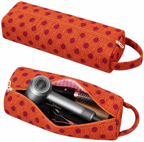 Slim Quilted Hair Tools Travel Case Styling Tools, Wide-Open Design by Canumer