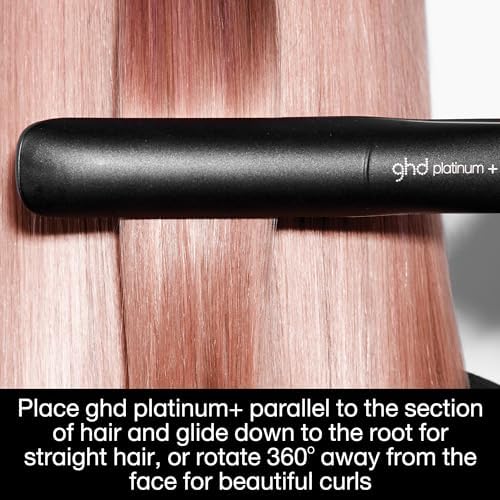 ghd Platinum+ Styler ― 1" Flat Iron Hair Straightener, Professional Ceramic Hair Styling Tool for Stronger Hair, More Shine, & More Color Protection - Image 6