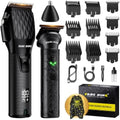 FADEKING® Hair Clippers for Men, Cordless Barber Clipper & Trimmer Set by FADEKING
