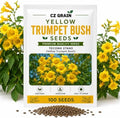 Yellow Trumpetbush Seeds for Planting | 100 Seeds | Bright Yellow Flowers by CZGrain