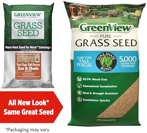 GreenView Turf Type Tall Fescue Grass Seed, Sun & Shade Blend, 20 lb. Bag - Image 6