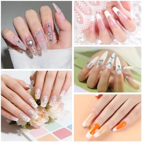 COSCELIA Acrylic Nail Kit for Beginners Long Lasting Nail Art Home Salon - Image 2