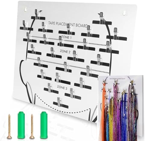 Acrylic Hair Extension Stand. Wigs Display Rack Stand by Misforu