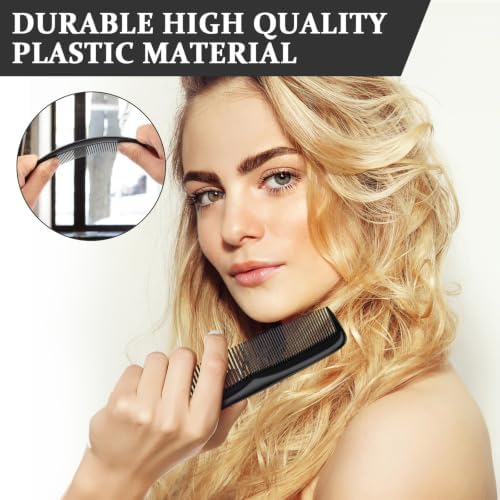 NICEMOVIC 50 Pcs Bulk Hair Brushes Combs Set for Homeless Supplies Women，Disposable Individually Wrapped Travel Hair Brushes and Combs，Detangling Hairbrush for Kids Hotel Nursing Home Charity Hygiene - Image 4