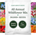 Eden Brothers All Annual Wildflower Mixed Seeds for Planting, 1 oz, Seeds with Sunflower, Indian Blanket, Scarlet Flax | Attracts Pollinators, Plant in Spring, Zones 3, 4, 5, 6, 7, 8, 9, 10 by EdenBrothers