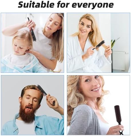 110 Packs Hair Brushes Bulk for Homeless Anti Entangling Hair Brush Massage Comb for Homeless Shelter Airbnb Hotel Nursing Home Charity Church Individually Wrapped - Image 6