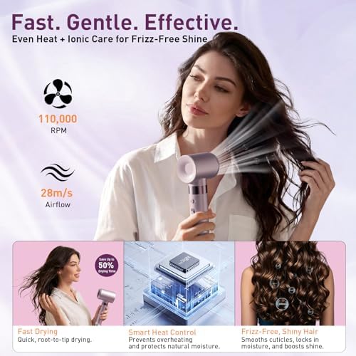 Mythsight StyleVibe Dual Voltage 8-in-1 Air Styler with Diffuser Hair Dryer - Image 3