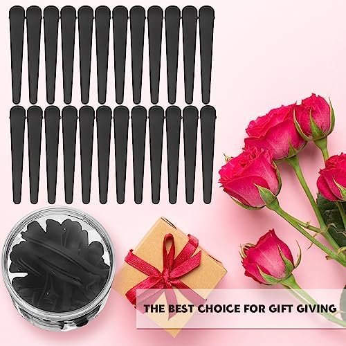 Geosar 24 Pcs Hair Sectioning Clips, Plastic Hair Clips,Black - Image 6