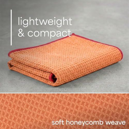 S&T INC. Microfiber Gym Towels, 3 Pack, 16" x 27", Honeycomb Pastels - Image 5