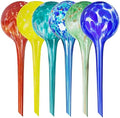 Plant Watering Globes Set of 6, Large - Glass Self Watering Globes by MissionGallery
