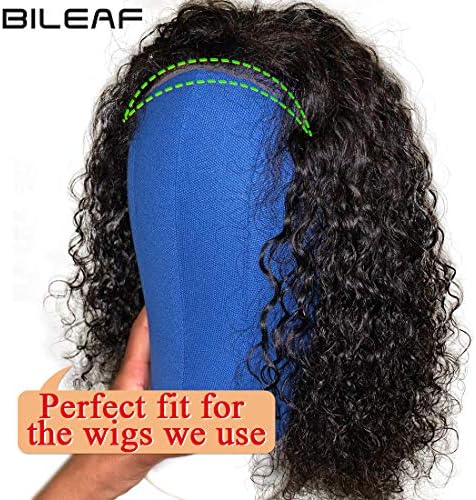 Bileaf 24 Inch Poly Canvas Block Wig Mannequin Head With Stand - Image 6