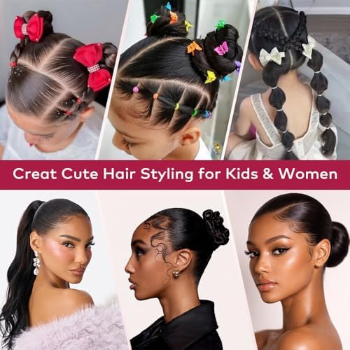 Hair Wax Stick with Slick Back Hair Brush Set for Flyaways, Teasing Boar Bristle Brush, Edge Hair Brushes, Volume Comb, Rat Tail Comb for Girls, Kids, Women & Men,Pink - Image 6
