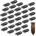 Dreamlover Hair Extension Clips, 10 Teeth, Black, 30 Pieces by Dreamlover