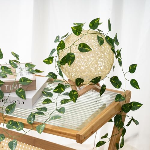 60 Pack 430Ft Fake Plants Artificial Vines for Room Decor, Faux ivy Greenery Garland for Home teen girls bedroom living Aesthetic Farmhouse Dorm Wall Decoration, Wedding Easter Christmas Party Gift - Image 5