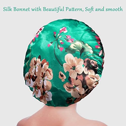 ROYBENS Satin Bonnet Hair Bonnet for Sleeping, Cute Sleep Bonnets for Women - Image 3