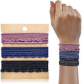 KANPRINCESS Hair Ties For Girls and Women, Boho Hair Ties Set of 12, Elastic Hair Bands, Hair Tie Bracelet, Ponytail Holders for Daily Life, Sport, Cooking, Working by KANPRINCESS