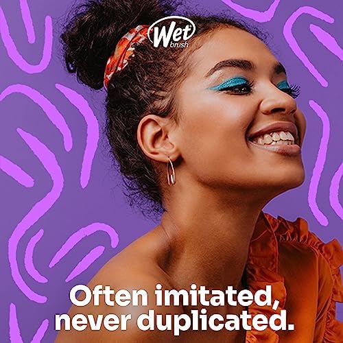 Wet Brush Thick Hair Detangling Brush, Black, Ultra-Soft IntelliFlex Bristles Glide Through Tangles With Ease, Pain-Free Detangler for All Hair Types, Wet & Dry - Image 6