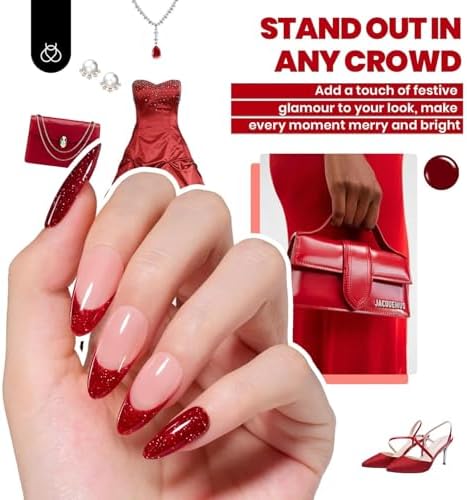 Beetles Gel Nail Polish Kit with U V Light - 68Pcs Gel Nail Kit 35 Colors - Image 5