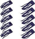 Chinco Navy Blue 24 Pcs Double Grip Hair Metal Snap Clips,2 Inch by Chinco