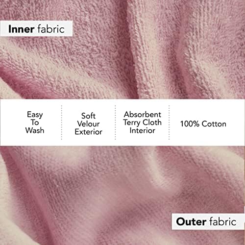Boca Terry Towel Wrap for Women, 100% Cotton Spa Bath Wrap with Snaps - Image 2