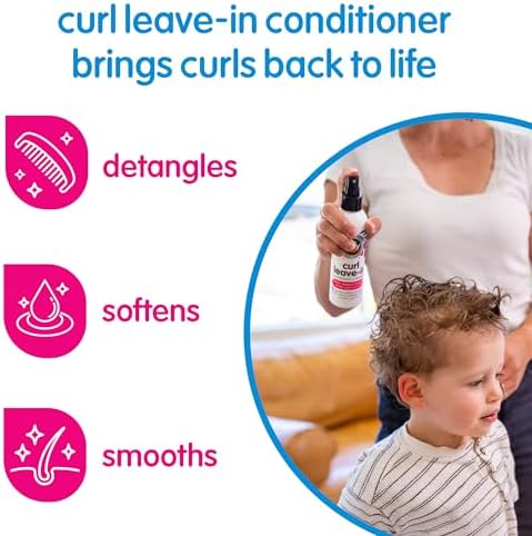 SO COZY Kids Curl Leave In Conditioner + Therapy Spray, 5.2 Fl Oz (Pack of 12) - Image 2