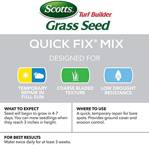 Scotts Turf Builder Grass Seed Quick Fix Mix, 3 lbs. (6-Pack) - Image 4