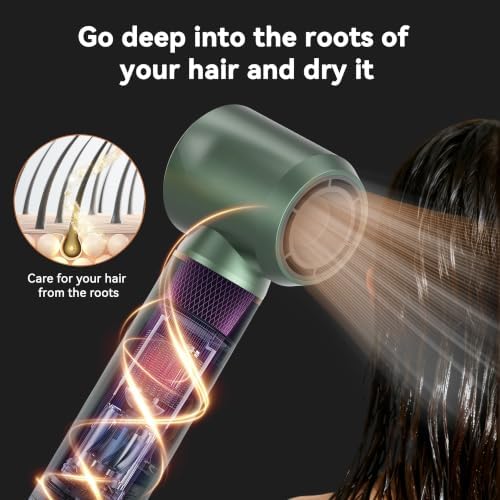 5 in 1 Blow Dryer Brush, Hair Dryer Brush Set Upgrade Hot Air Brush - Image 3