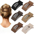 French Flat Hair Clips for Women 6pcs Hair Claw Clips for Thick or Thin Hair Matte Claw Clips for Girls Barrettes Non-Slip Strong Hold Hair Accessories for Women (Coffee) by Artchita
