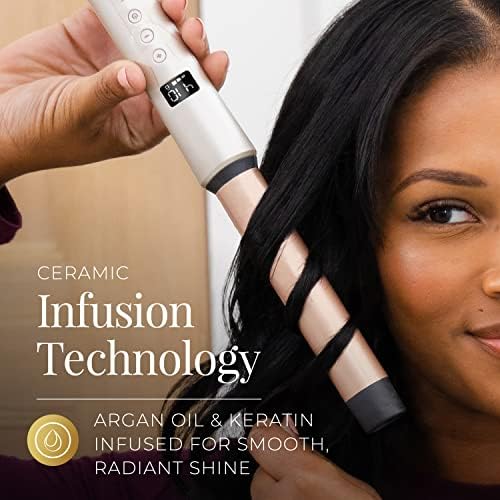 Remington Shine Therapy Curling Wand, 1 Inch, Argan Oil & Keratin - Image 4