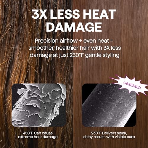 Wavytalk Hair Dryer Brush Set, Air Sculpt 4-in-1 Hot Air Brush Set - Image 4