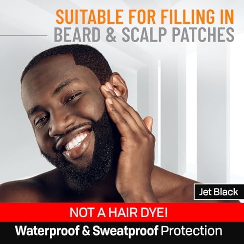 Beard Pen Filler for Men - Barber Styling Grooming Pencil - Jet Black - Image 5