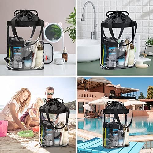 Clear Toiletry Bag, Travel Toiletry Bag for Women Clear Travel Bag 2PCS - Image 6