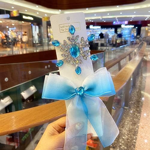 Princess Wig Braid with Tiara Necklace Gloves Princess Dress Up Costume Halloween Cosplay Accessories for Kids Girls - Image 5