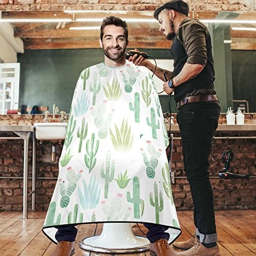 Barber Capes Polyester Hair Cutting Salon Cape with Snaps Beard Bib Hairdresser Gown Stylist Cape For Men Women - Image 2