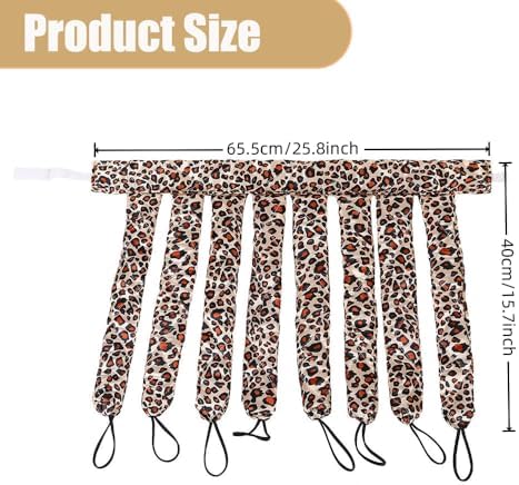 Heatless Hair Curler Headband With Removable & Adjustable Curling Rod - Image 4