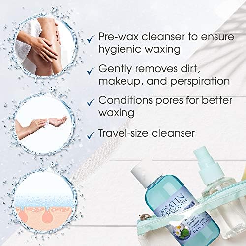 SATIN SMOOTH Satin Cleanser Skin Preparation Cleanser 4 oz x 2 packs - Image 5